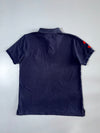 Polo Ralph Lauren Navy Big Pony Custom Fit Polo Shirt (L)