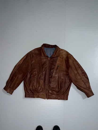 ZSuper Premium   (ULTRA RARE)  Original Leather Jacket (XL/2XL)