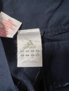 Vintage Adidas Navy Blue 3-Stripe Woven Track Jacket (XS/S)