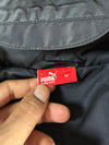 Puma Black Hooded Windbreaker (Detechable Hood) Jacket (M)