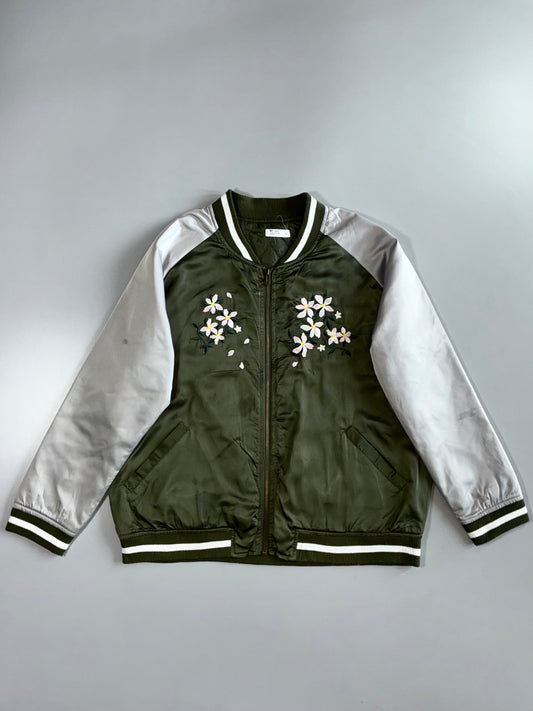 Japnese Premium Original Embroidered Jacket Womens (L/Xl)