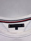 Tommy Hilfiger | White Est. 1985 Embroidered Logo Crewneck (XL)