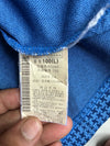 Columbia Houndstooth Print Quarter-Zip Fleece – Blue (M)