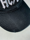 AC/DC Black Embroidered Logo Baseball Cap – Official Rock Off Merch (Adjustable)