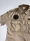 FreeBase Military Patch Short Sleeve Shirt (Xs)