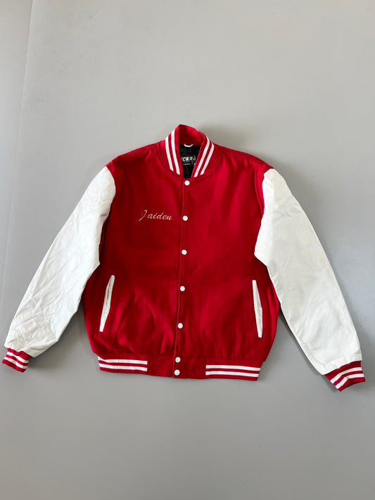 ZSuper Premium Varsity Jacket OG Leather Sleeves (M/L)