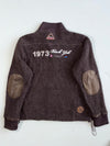 Black Yak Brown Sherpa Fleece Zip Jacket(S)