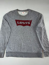 Levi’s Batwing Logo Crewneck Sweatshirt – Grey Marl  (XL)