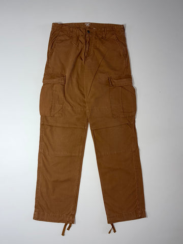 Carhartt WIP Brown Ripstop Cargo Pants (W:33) (L:43)