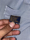 Tommy Hilfiger Crest Striped Dress Shirt (2XL/3XL)