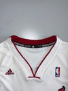 Adidas Miami Heat #1 NBA Swingman Jersey – White & Red (M)