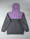 The North Face Hooded Rain Jacket – Purple/Grey (S)