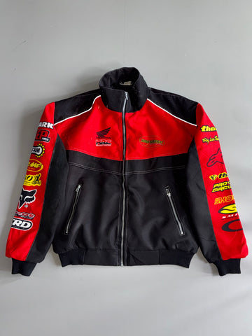 Honda Racing Motocross Jacket Bossaert Lille Crossmania, Multi-Sponsor (XL)