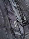 Streetfighter Textile Motorcycle Jacket – All Black Padded (L)