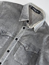 Overkill Inc | Grey Denim Snap Button Shirt (S)