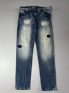 Levi's Heavy Distressed Repaired Patch Jeans (W:36) (L:46)