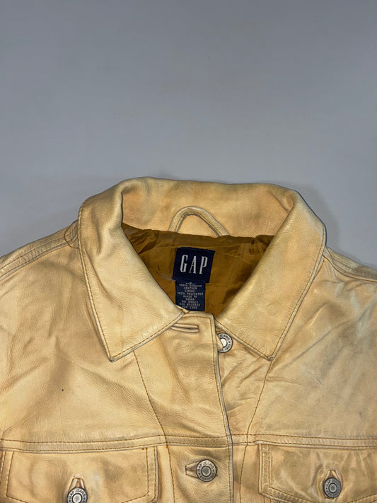 Gap Premium Original Pure Leather Jacket Womens (S)