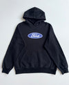 Sounds Good "Funk" Oval Logo Graphic Hoodie – Black (XL)