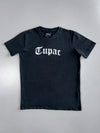 2Pac | Tupac Old English Tee | Faded Black (S)