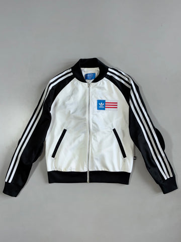 Adidas Originals White/Black Flag Track Jacket (Xs)