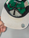 Mitchell & Ness Boston Celtics Green White Snapback (Adjustable)
