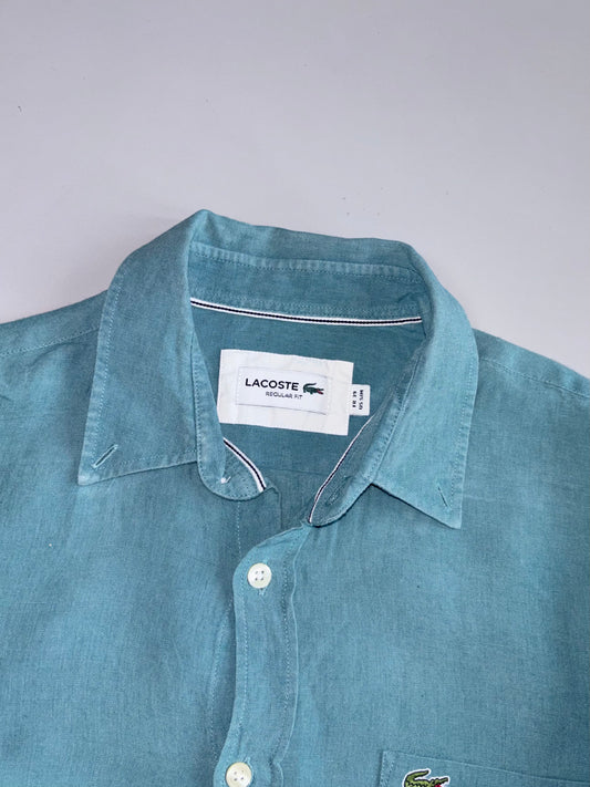 Vintage Lacoste Premium Linen Shirt (L)