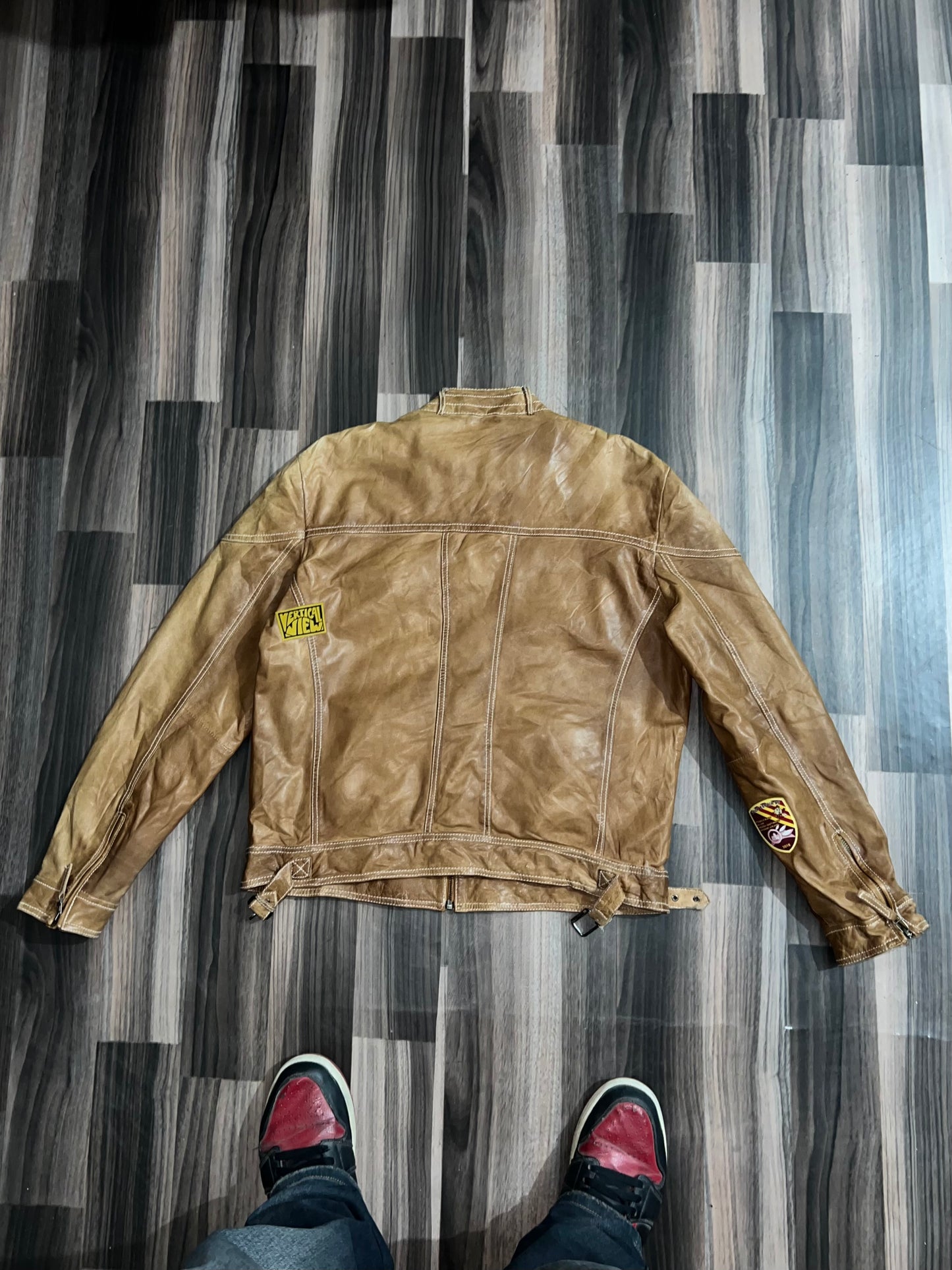 zPremium Leather Jacket (S/M)