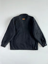 Marlboro Classics Faded Black Canvas( Leather Collar) Workwear Jacket (XL)