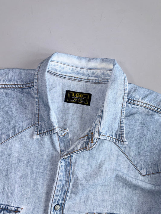 Vintage Lee Premium Original Denim Shirt (2XL)