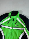 Vintage RK Sports Racing Motorcycle Jacket – Green / Black / White (M)