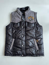 Big Train Osaka Houndstooth Puffer Vest – Japanese Streetwear | (M)
