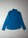 Mountain Hardwear Women’s Blue Quarter-Zip Fleece (S)