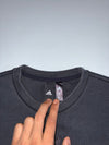 Adidas Tonal Big Logo Crewneck
Sweatshirt in Black (S/M)