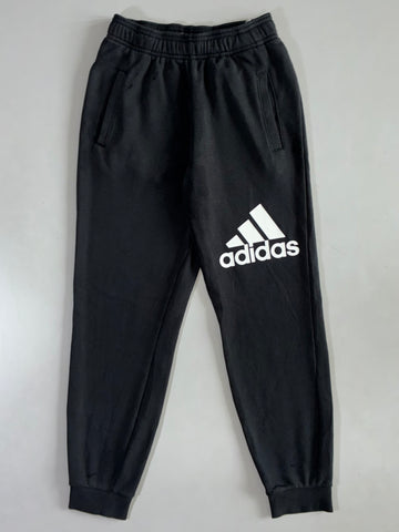 Adidas Joggers – Black Big Logo Elastic (W:24|L:35)