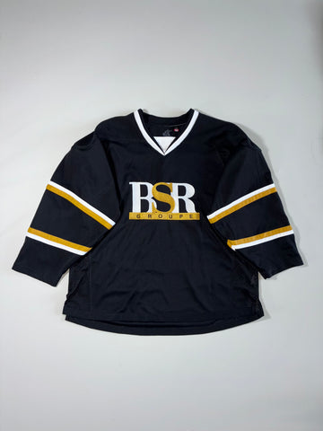 BSR Groupe Hockey Jersey – Black & Gold (2XL/3XL)