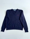 Polo Ralph Lauren Lambswool V-Neck Sweater –  (M)