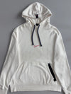 Nike Embroidered Swoosh Zip-Pocket Hoodie – Off-White (XL)