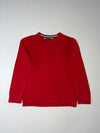 Tommy Hilfiger Classic Red Knit Crewneck Sweater (XS)