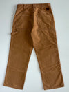 Tough Duck Brown Double-Knee Carpenter Pants (W:30|L:38)
