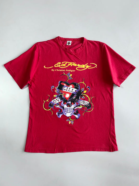 Vintage EdHardy By Christen Audigier Original T-shirt (S)
