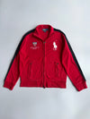 Polo Ralph Lauren Suisse RL 1934 PC Winter Event Big Pony Double zipper Track Jacket Red (M/L)