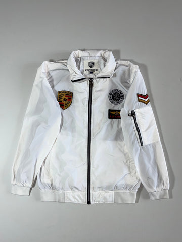 Porsche Original x Chelsea FC Patch Bomber Jacket – White (L)