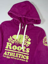Vintage Roots Athletics Purple Graphic Zip-Up Hoodie (XS/S)