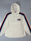 Tommy Jeans “Chicago Popover” Hooded Anorak Off-White  (L)