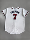 Atlanta Braves x MLB | Dansby Swanson #7 Replica Baseball Jersey | (M)