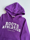 Roots Athletics | Purple Varsity Spellout Hoodie | (S)