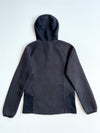 Black Yak Black Fleece Full-Zip Hooded Jacket – (S)