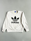 Adidas Originals | Trefoil Crewneck Sweatshirt Light Reflective Logo (S)