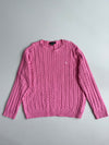 Lauren Ralph Lauren Cable Knit Sweater – Pink (XL)