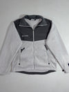 Columbia Interchange Colorblock Fleece Jacket – Light Grey/Charcoal (M)